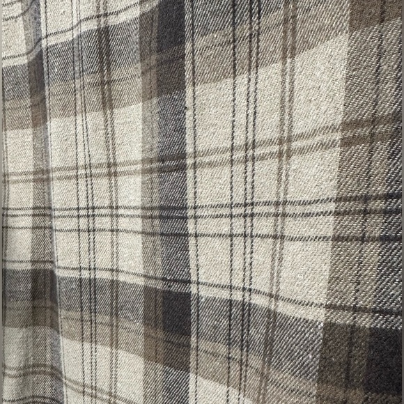 SHEIN Dazy Brown Plaid Flannel Shirt - Size M - Picture 5 of 6